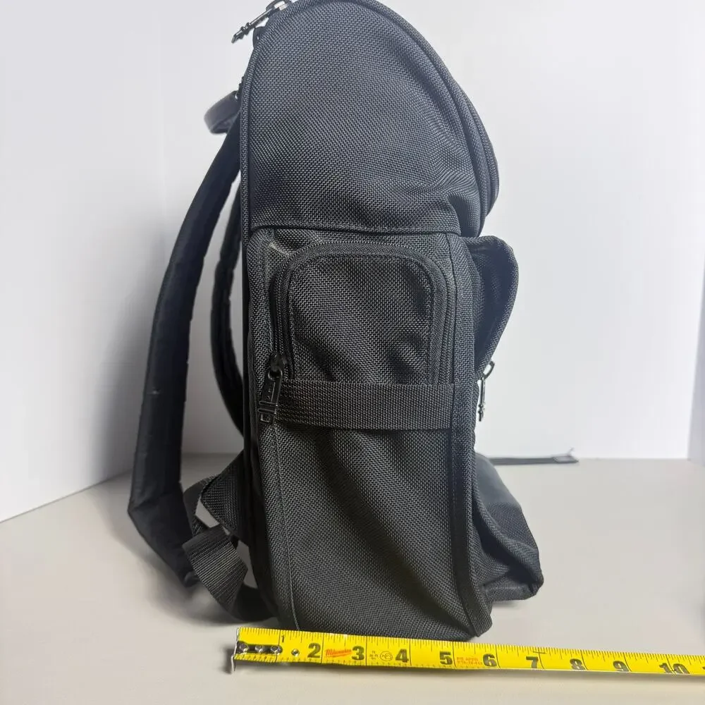 Tumi Alpha Laptop Backpack Black 2641D3 Ballistic Nylon